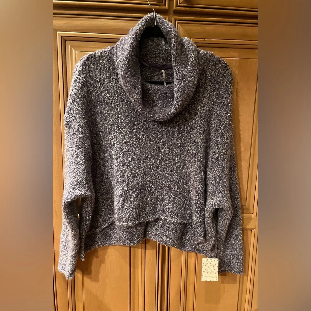 NWT Free People BFF Cowl Neck Sweater